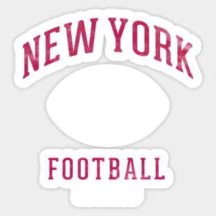 NY Giants 2023 Super Bowl Run Sticker